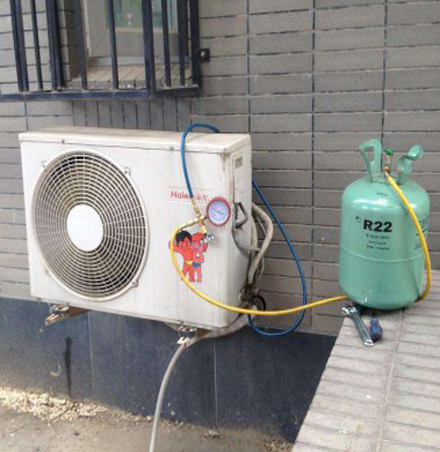 九台空调加氟