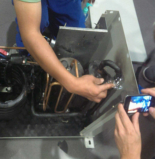 九台维修空调制冷效果差