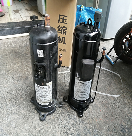 九台中央空调压缩机的更换维修